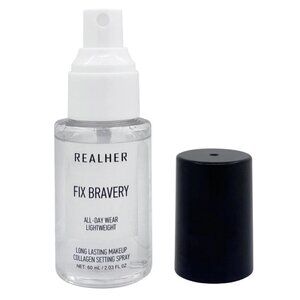 NIB RealHer Long Lasting Makeup Collagen Setting Spray 2.03oz